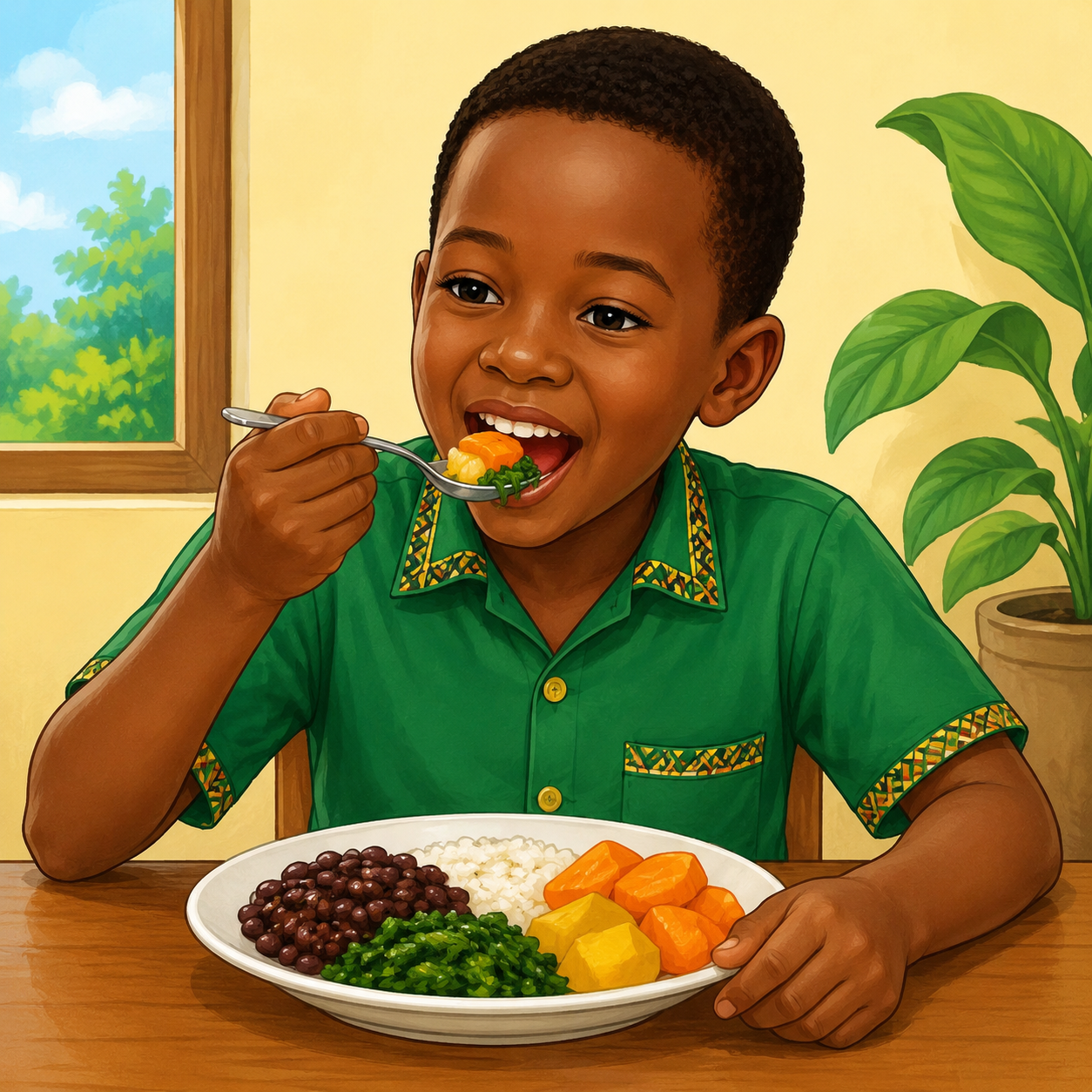 to eat