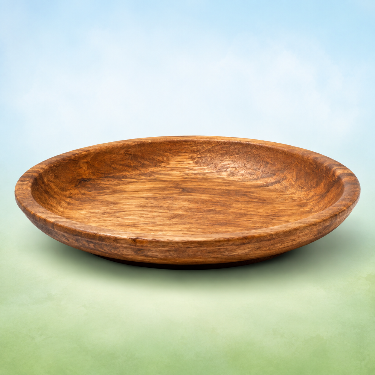 Wooden dish / plate