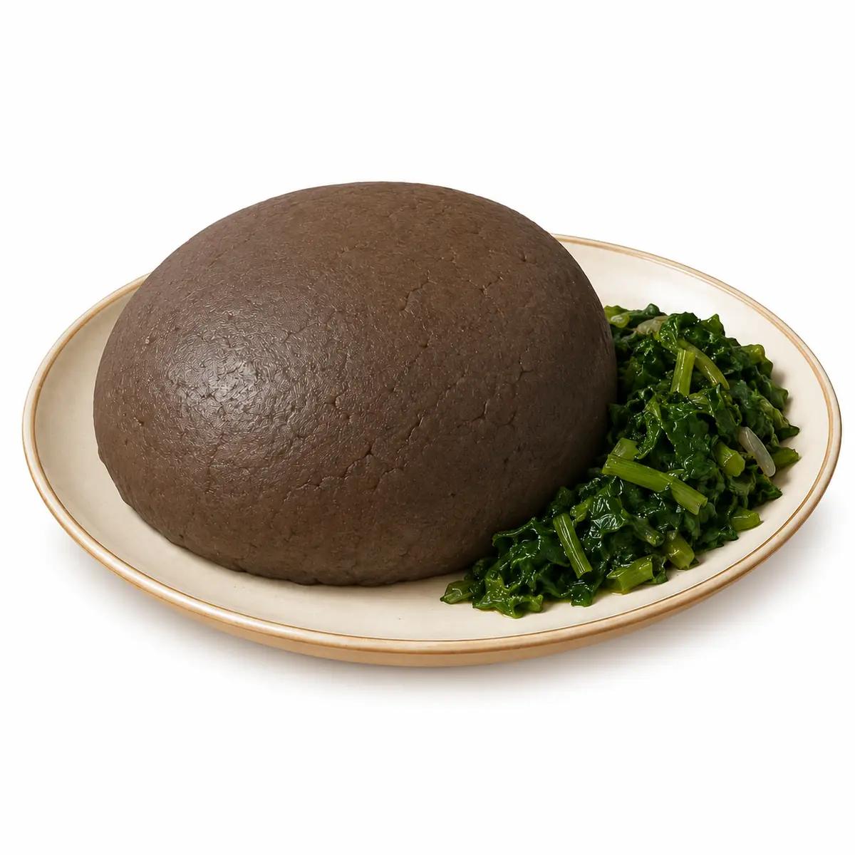 Cooked millet / millet bread
