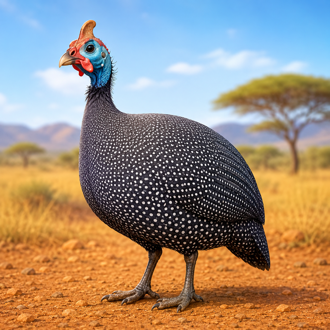 Guinea fowl