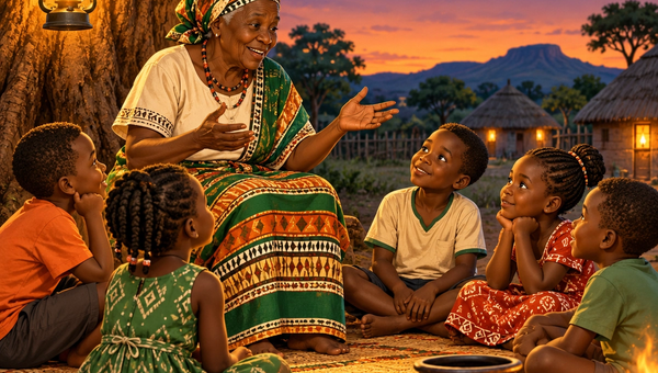 Listen to African traditional stories told through generations