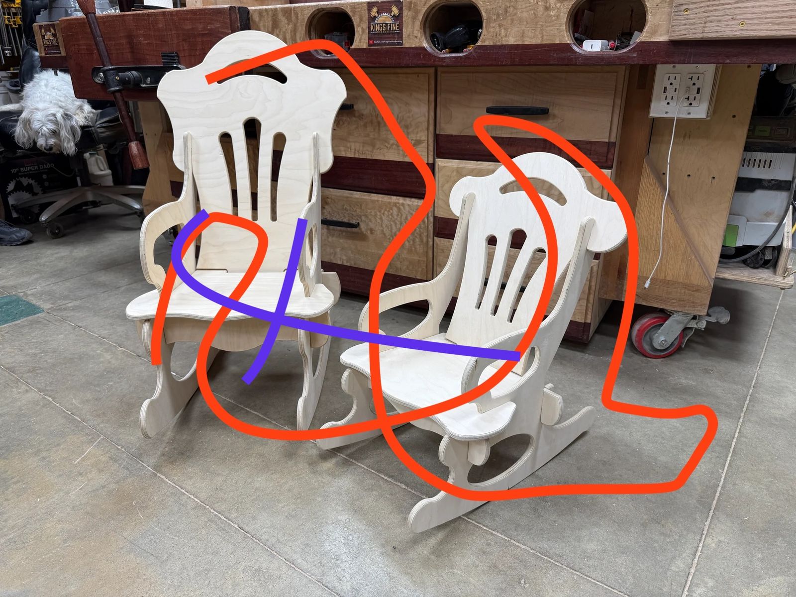 puzzle rocker kit