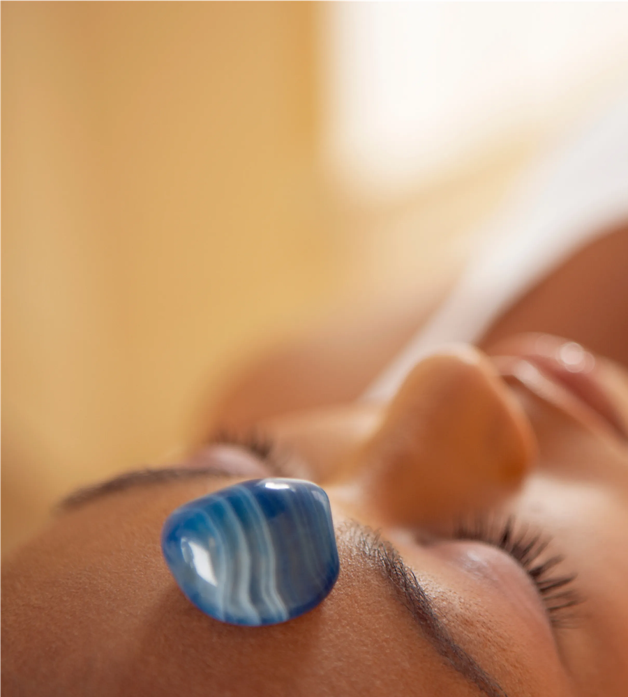 Crystal reflexology
