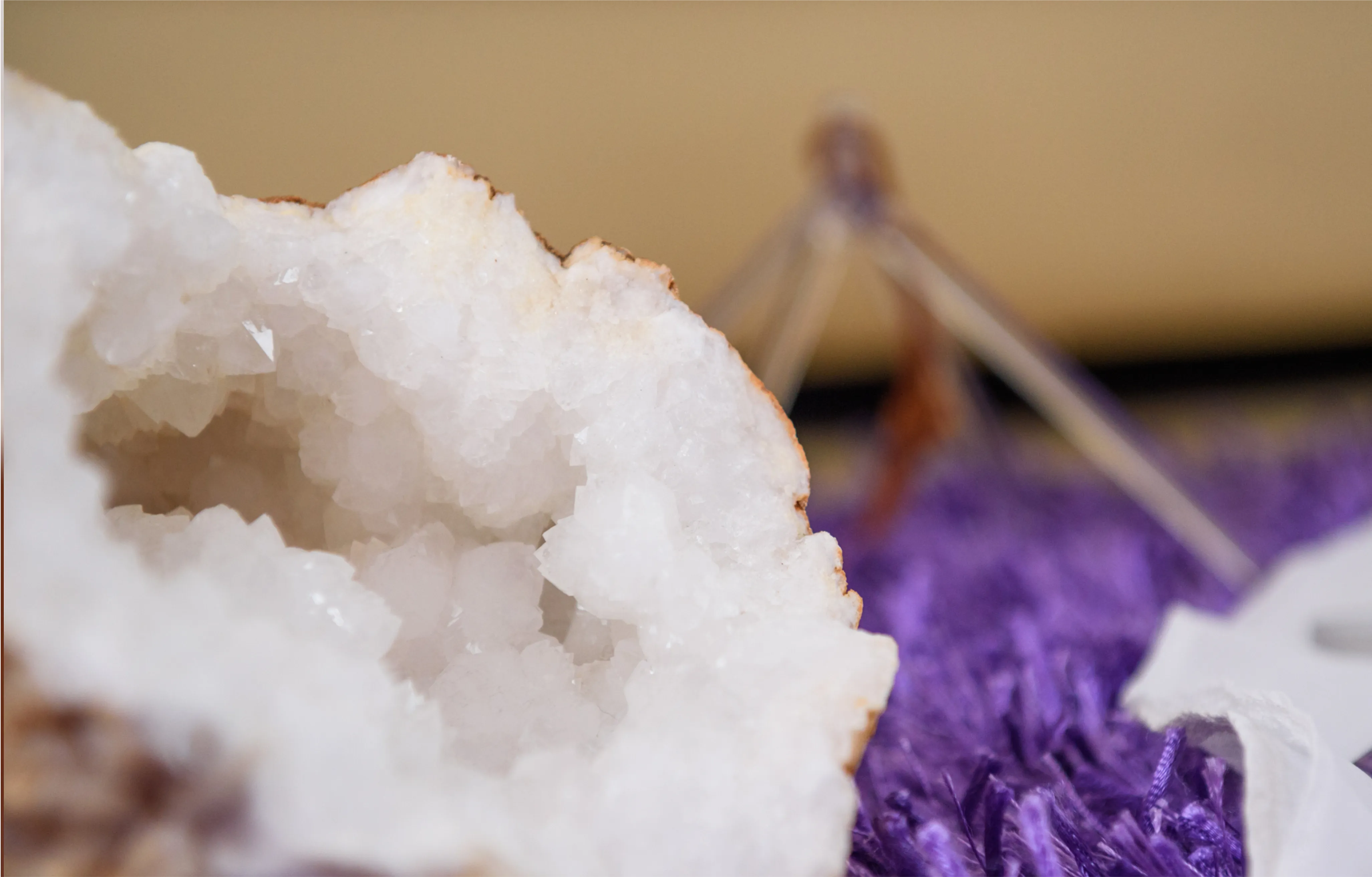 Close up on a crystal