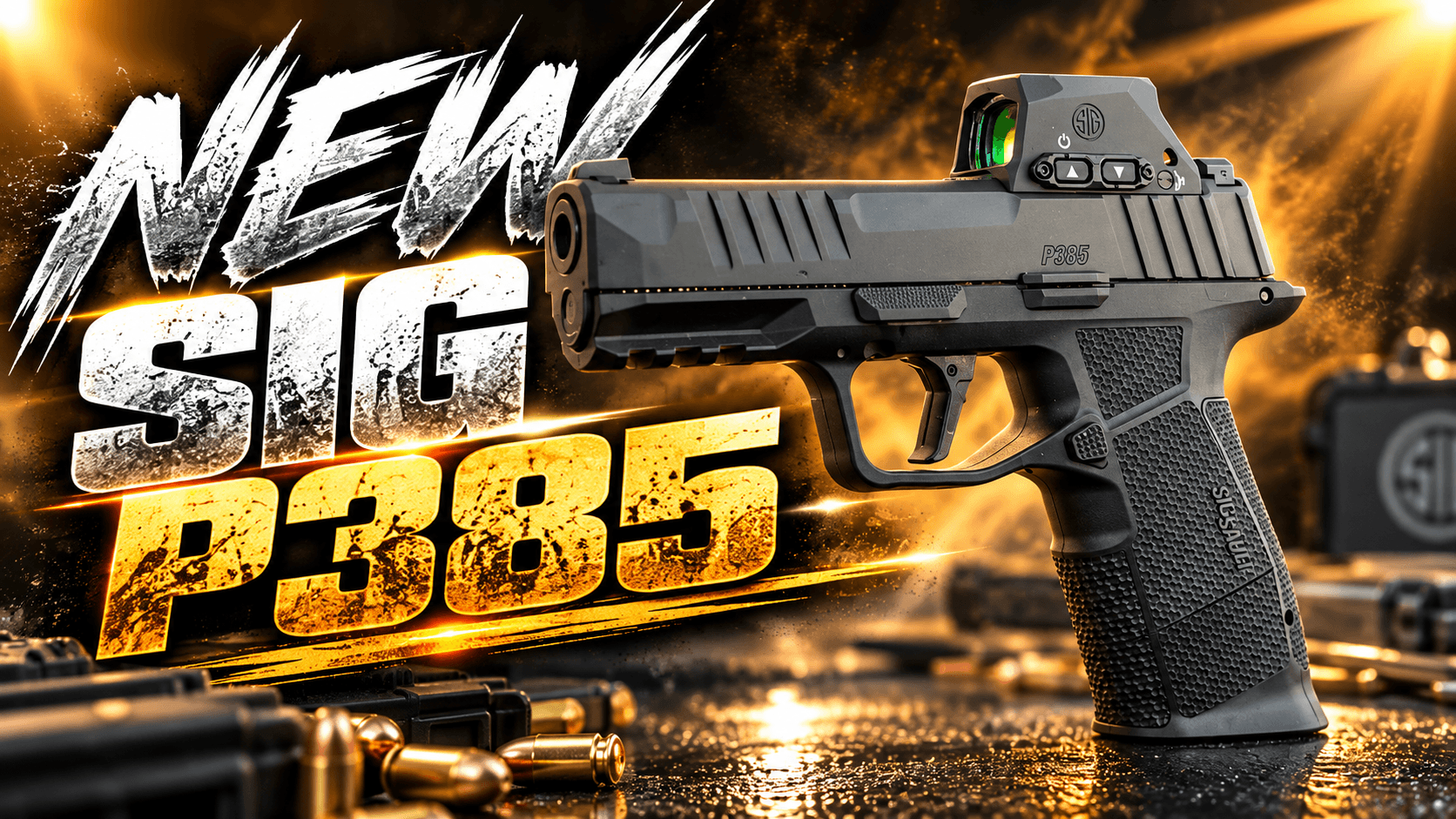 SIG Sauer Drops P385: New FCU, Low Bore Axis, Five Configs