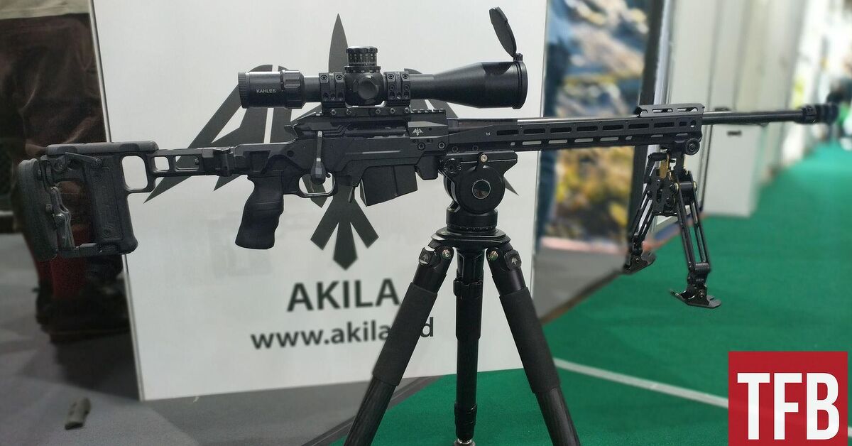 Slovenian Akila Presents The EVA-Tac Straight Pull Bolt Action Rifle