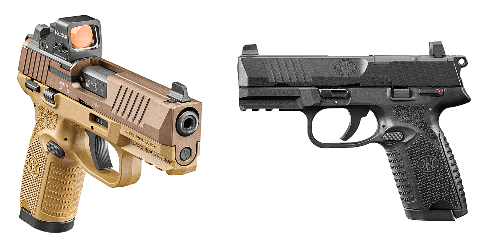 FN Adds California-Compliant 502 MRD to Its .22 LR Pistol Lineup