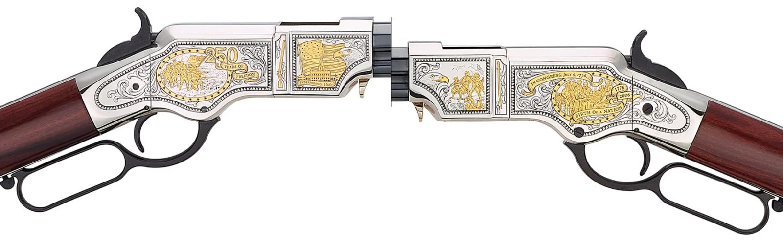 Henry Releases 250-Rifle Spirit of '76 Semiquincentennial Edition Lever Action