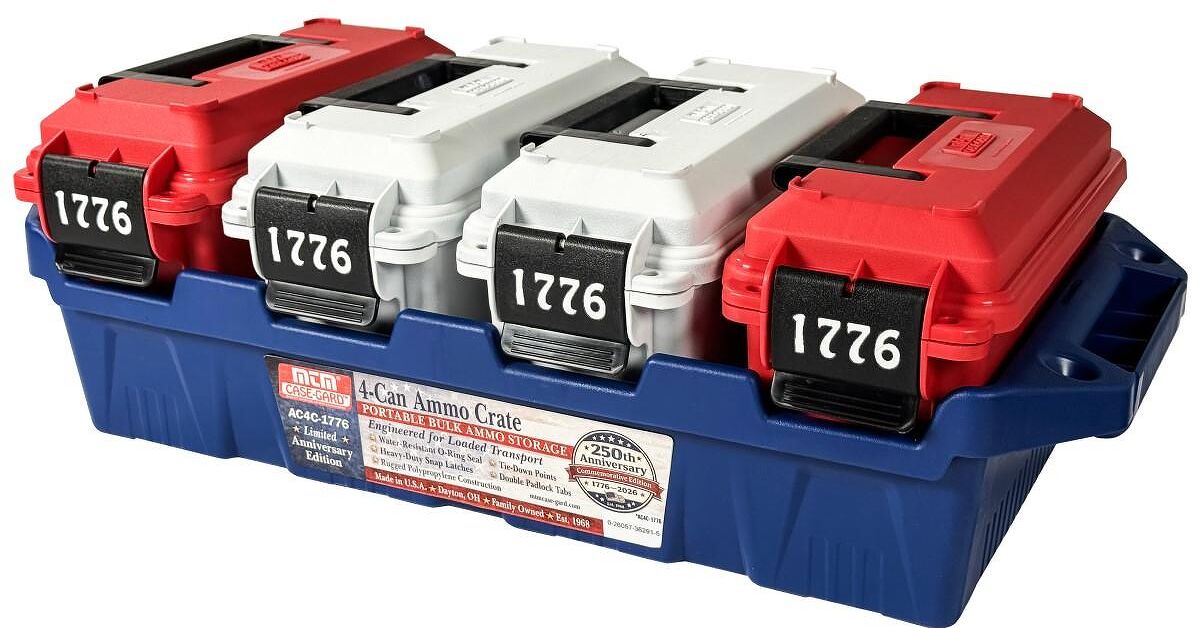 MTM drops limited America250 ammo crates ahead of 2026