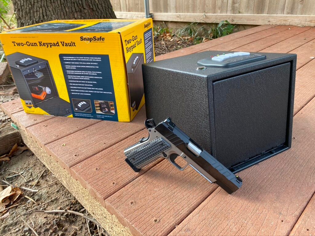 SnapSafe Two-Gun Vault: Fast Access, Less Risk