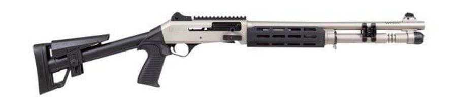 Panzer Arms M4 SPEED PRO Tactical 12 Gauge 18.5" 5rd Shotgun, Nickel - $629.99
