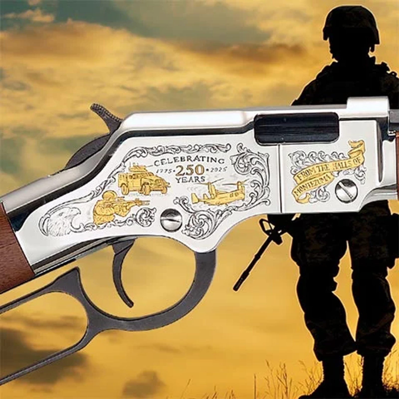 Henry Releases Spirit of the Corps Tribute .22 Rifle for Marine Corps 250th Anniversary