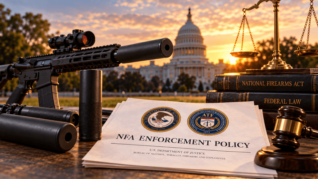ATF Stops Enforcing Key NFA Rules, Ending Felony Exposure for Many Owners