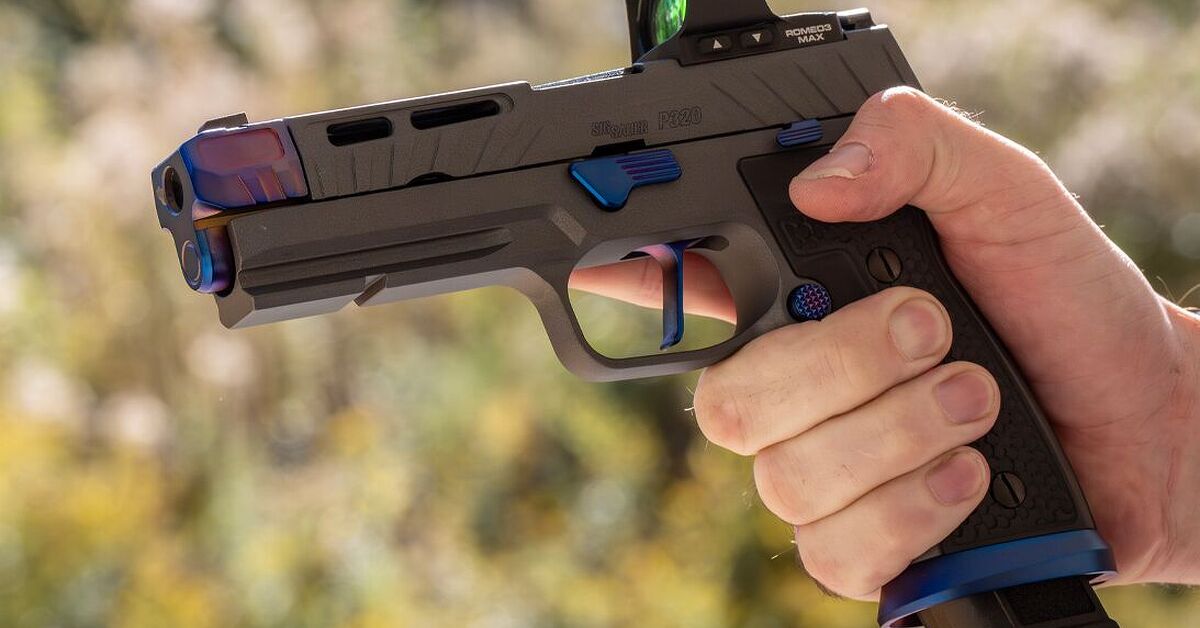 SIG's Custom Works P320 NIGHTSHIFT Lists at $2,479.99 With Two-Tone Finish