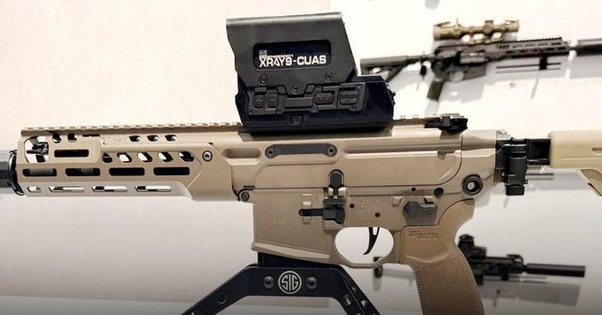 SIG's XRAY9-CUAS Puts Lead-Computing Reticle on Counter-Drone Guns