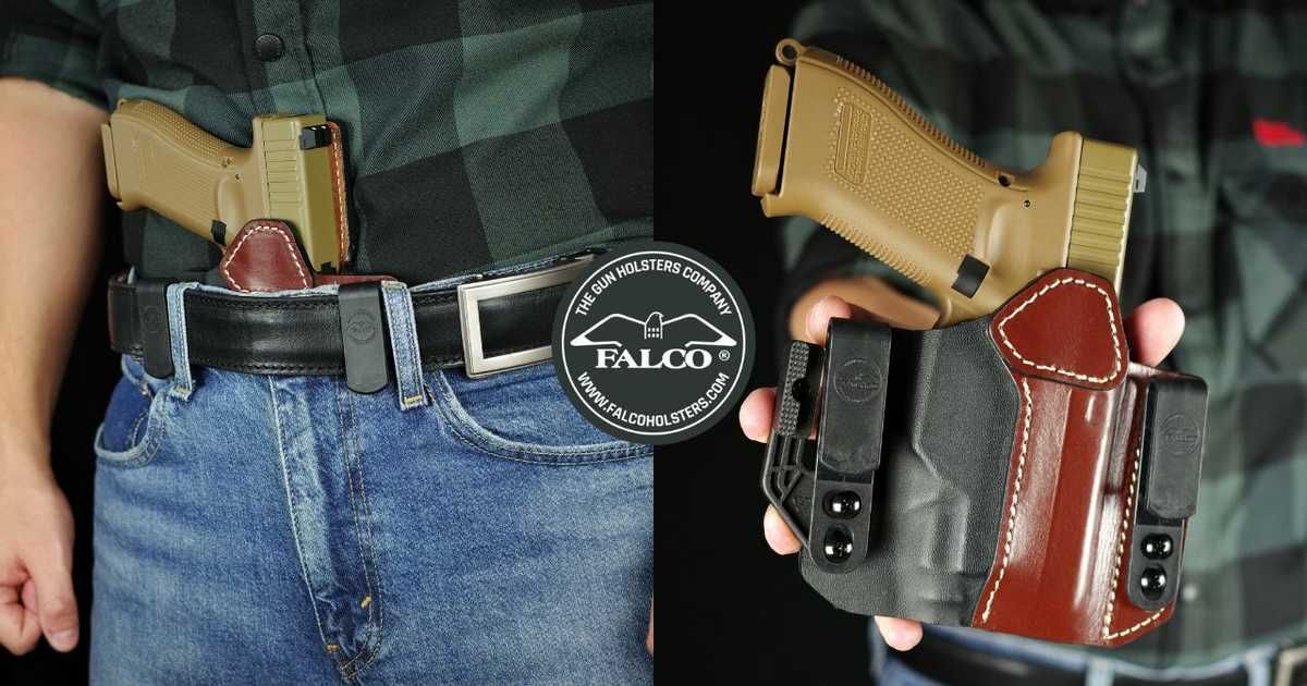 Falco Drops Four Leather-Kydex Hybrids for Tuckable and Appendix Carry