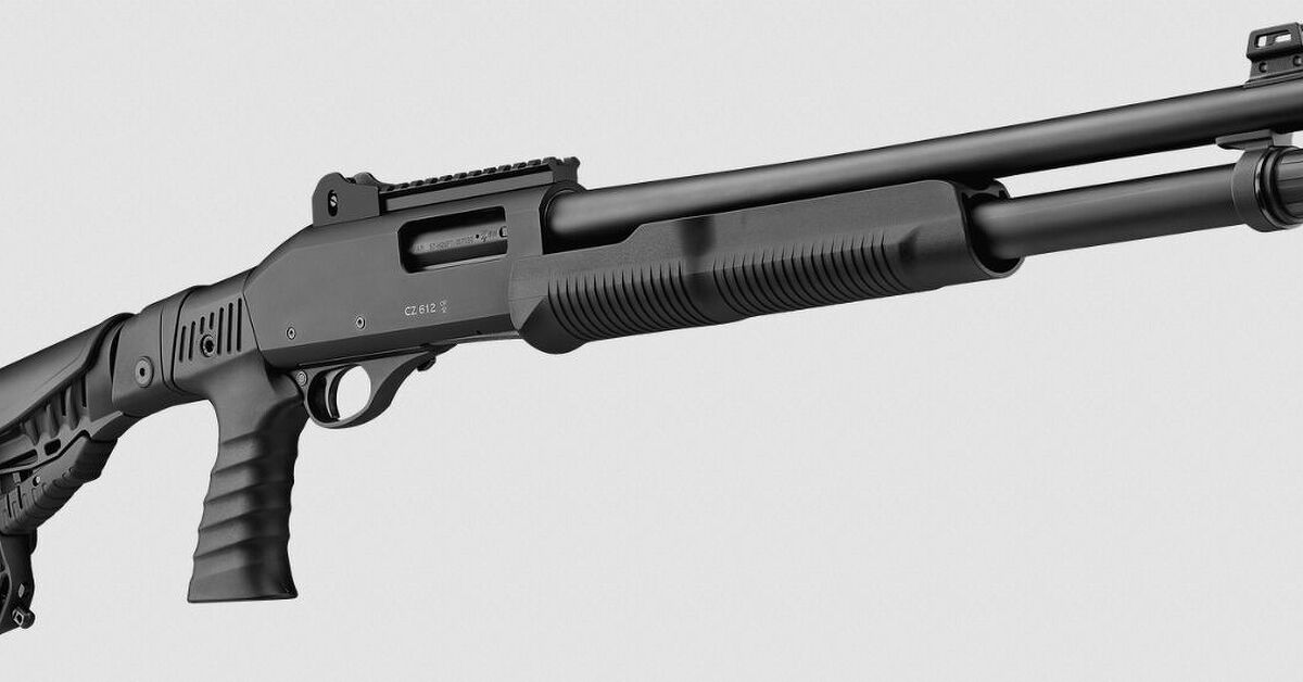 CZ 612 TAC Ships With Tactical Rails, Extended Tube, Ghost Rings