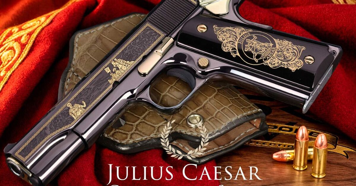 SK Guns Releases Julius Caesar 1911 Limited Engraved Edition