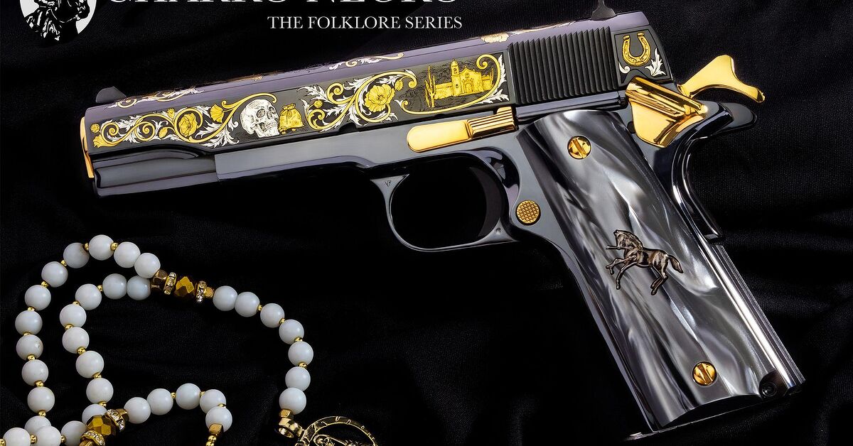 SK Guns Drops Charro Negro: 200-Round .38 Super 1911 Limited Run