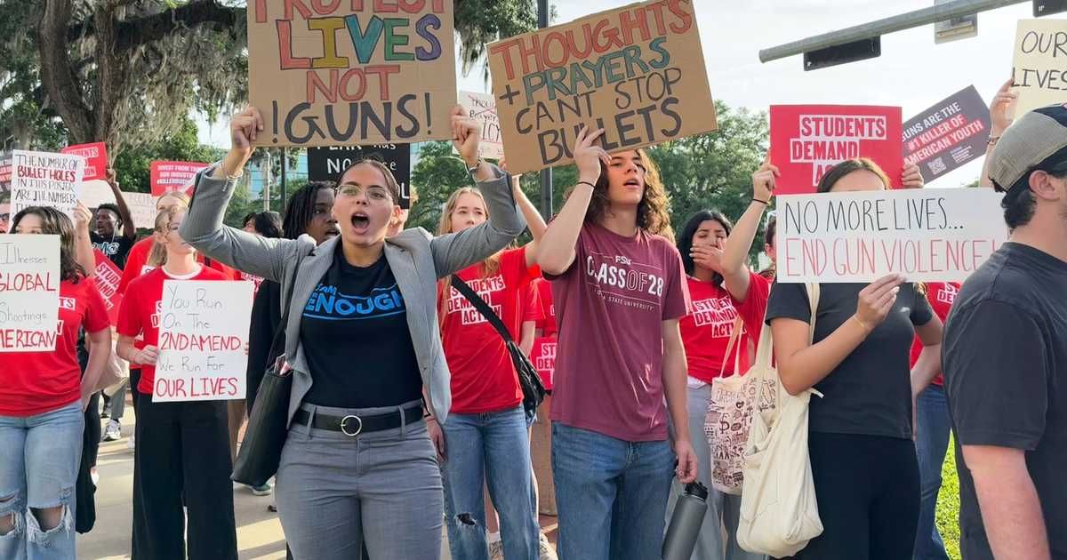 A Walkout Against 'Gun Violence' With No Clear Destination