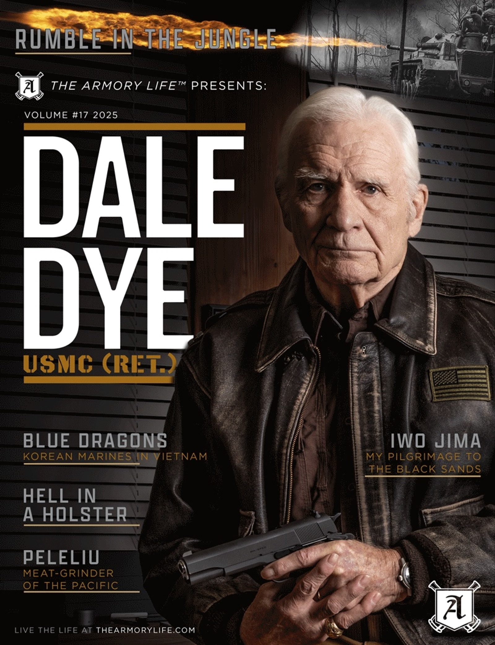 Armory Life Adds Capt. Dale Dye Issue to Its Digital Magazine Series