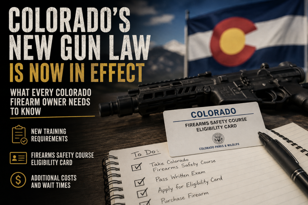 NRA Jumps Into Fray In The Challenge To Colorado’s New Permit-To-Purchase Law