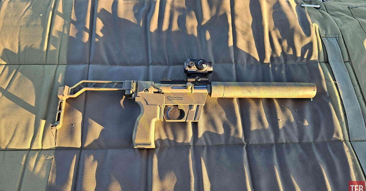 Custom .22 Takedown Rifle Built With Integral Suppressor