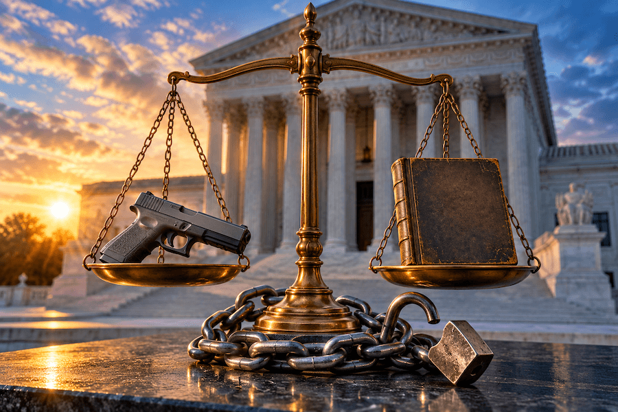 Brief: No Lifetime Gun Ban for Nonviolent Felons!