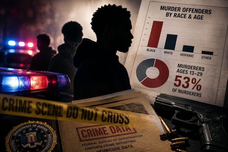 FBI Murder Data Reveals Who Commits Homicides, Who Victims Are