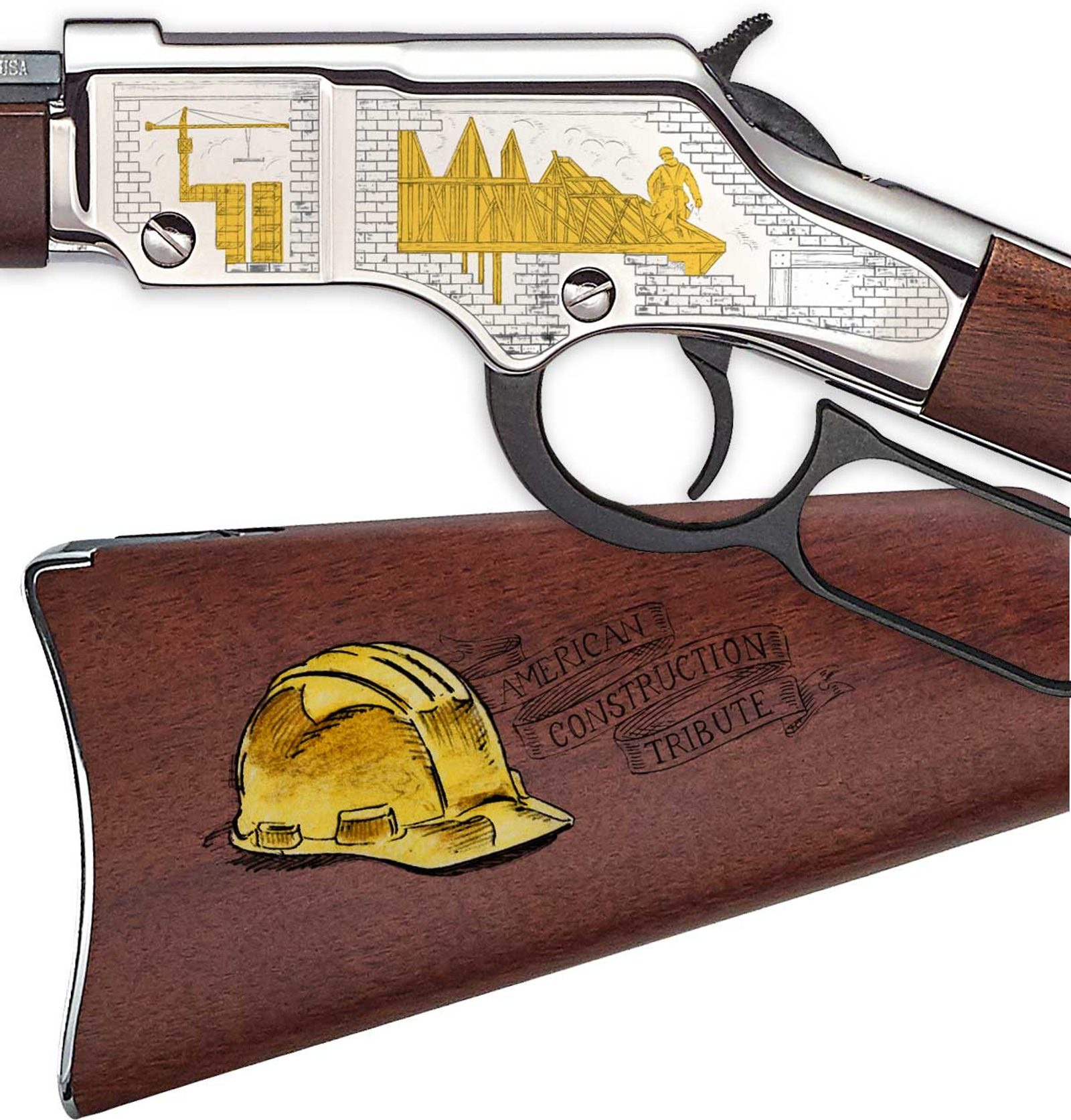 Henry Launches American Construction Industry Tribute Edition Golden Boy Rifle