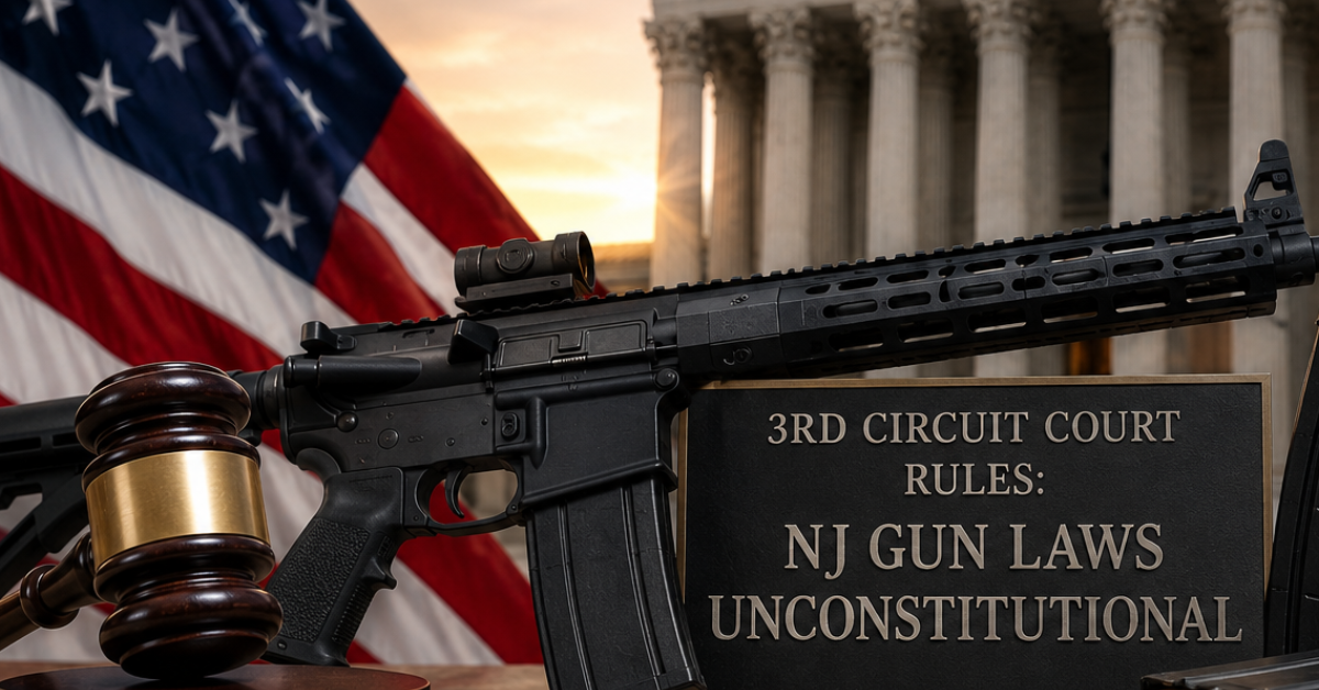 3rd Circuit Kills New Jersey's Semiauto Ban in Historic 10-5 Ruling