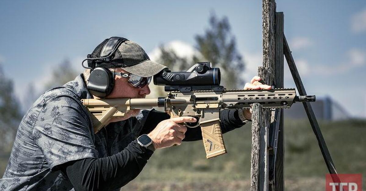 POTD: Heckler & Koch MR223 With New Pulsar Trail 3 LRF XR50 Thermal