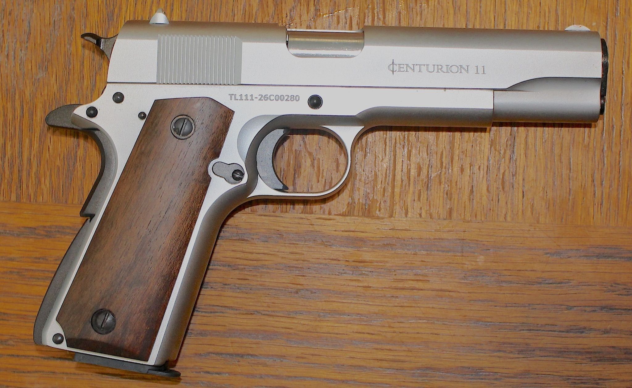 $89 WOOX Walnut 1911 Panels Turn a Budget Pistol Into a Showpiece