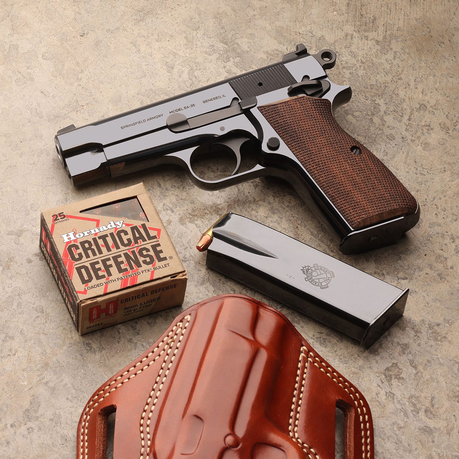 Springfield Armory Adds 4-Inch Polished Blued SA-35 to 9mm Lineup