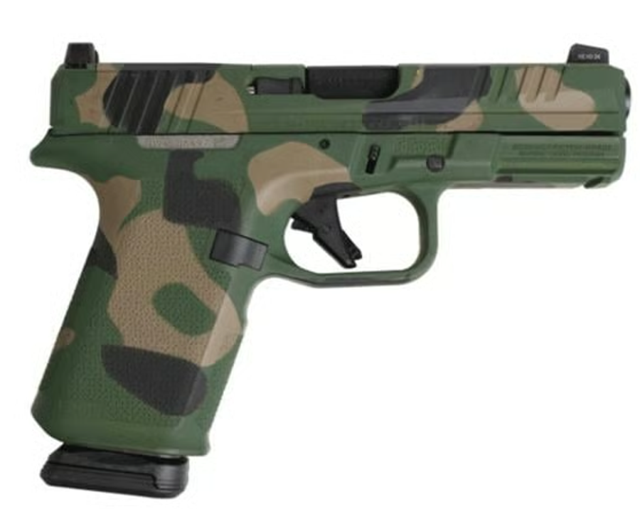 Ruger RXM 9mm Pistol 4" Bbl M81 Camo, Magpul EHG, Optic Ready, 2-15rd Mags, Orion Exclusive - $479.99