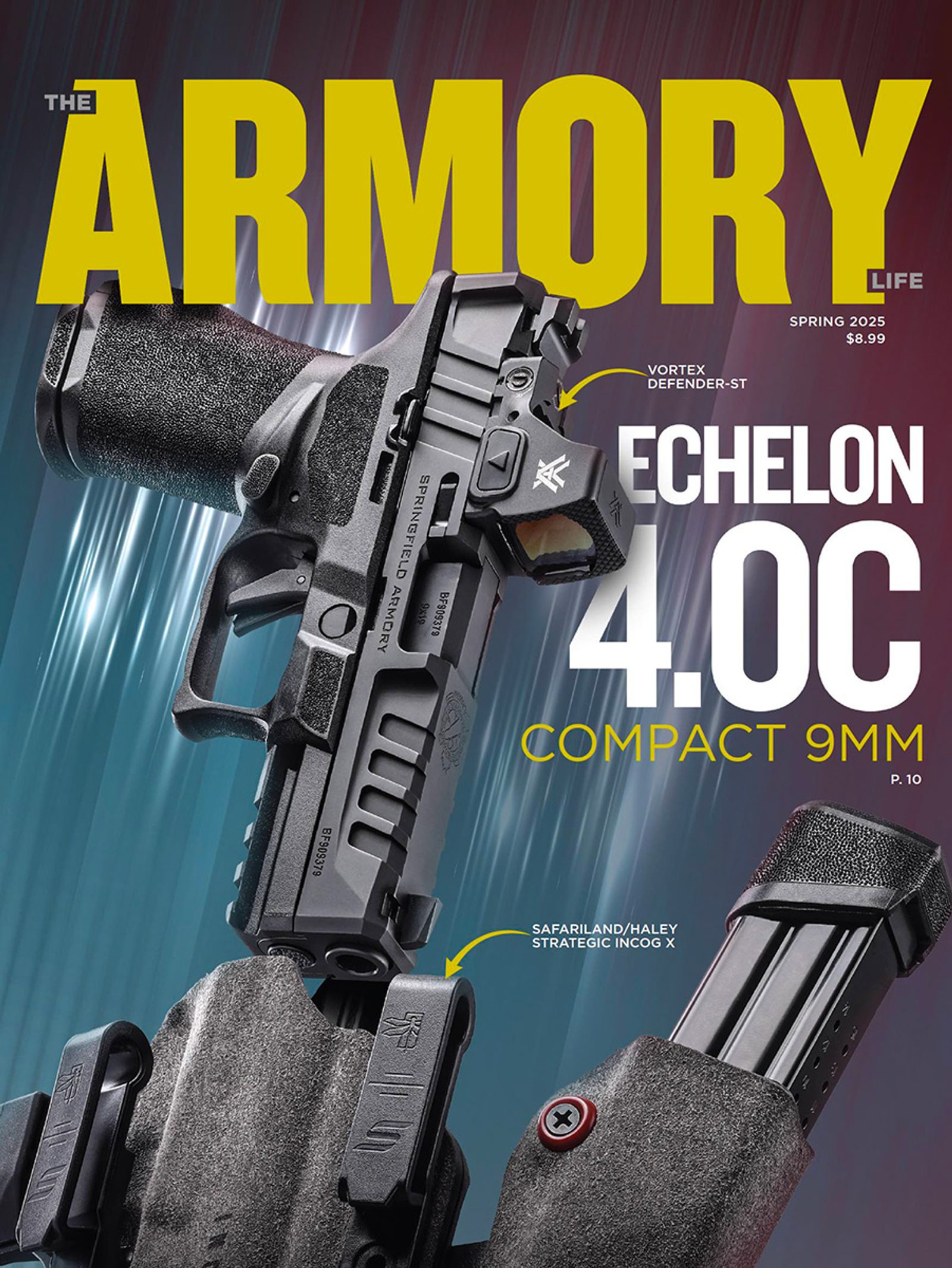 Springfield Armory's Spring 2025 Armory Life Issue Puts the Compact Echelon 4.0C 9mm on the Cover