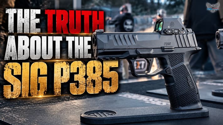 SIG P385 Subcompact 9mm Hits Market With Optics Ready Slide