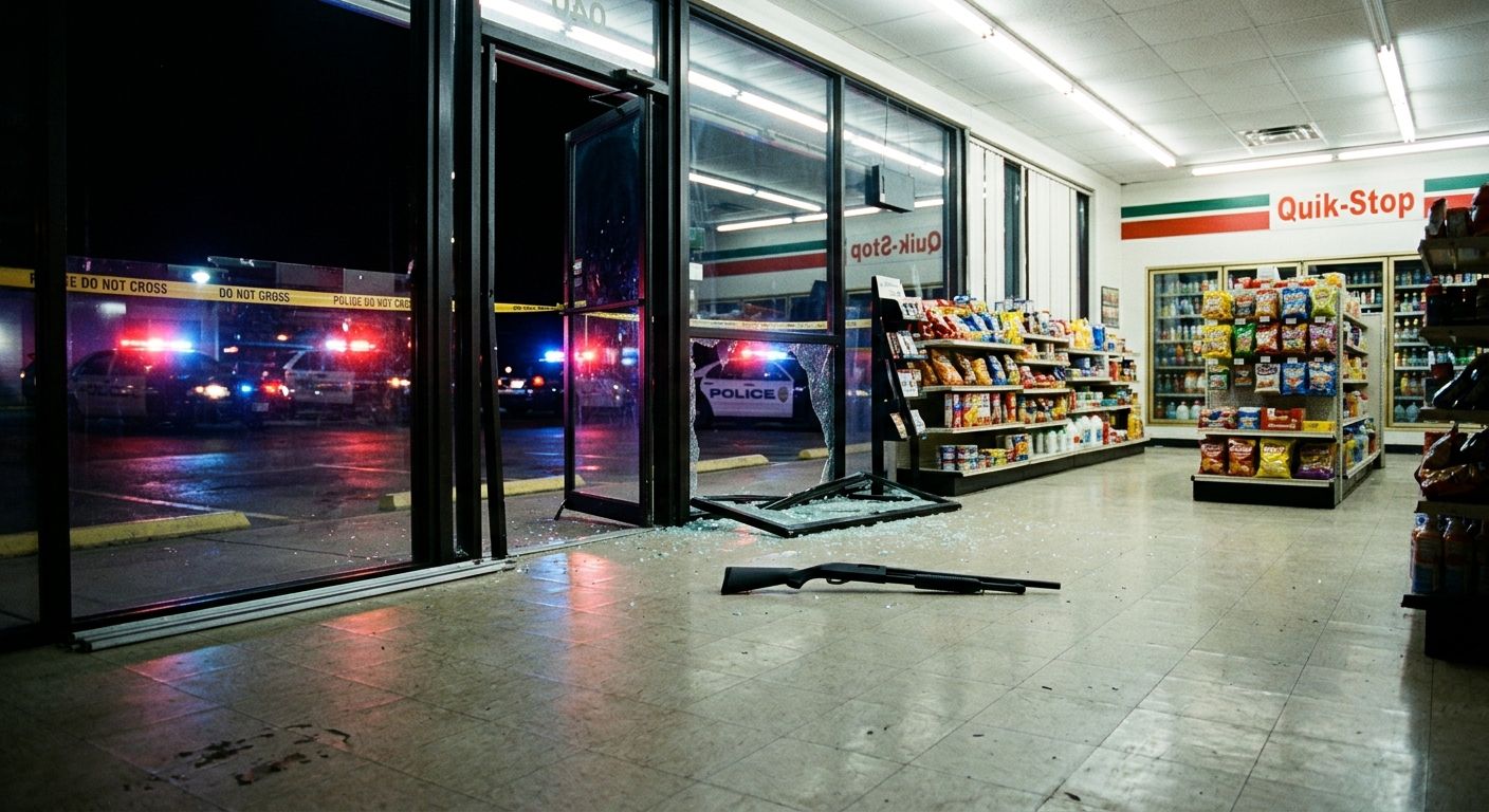 The Good Samaritan Strike: Armed Bystander Kills Shotgun-Wielding Suspect at Riverton Chevron