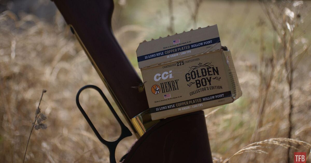 CCI Golden Boy .22 LR: Henry Rifle Gets Factory-Tuned 36-Grain Load