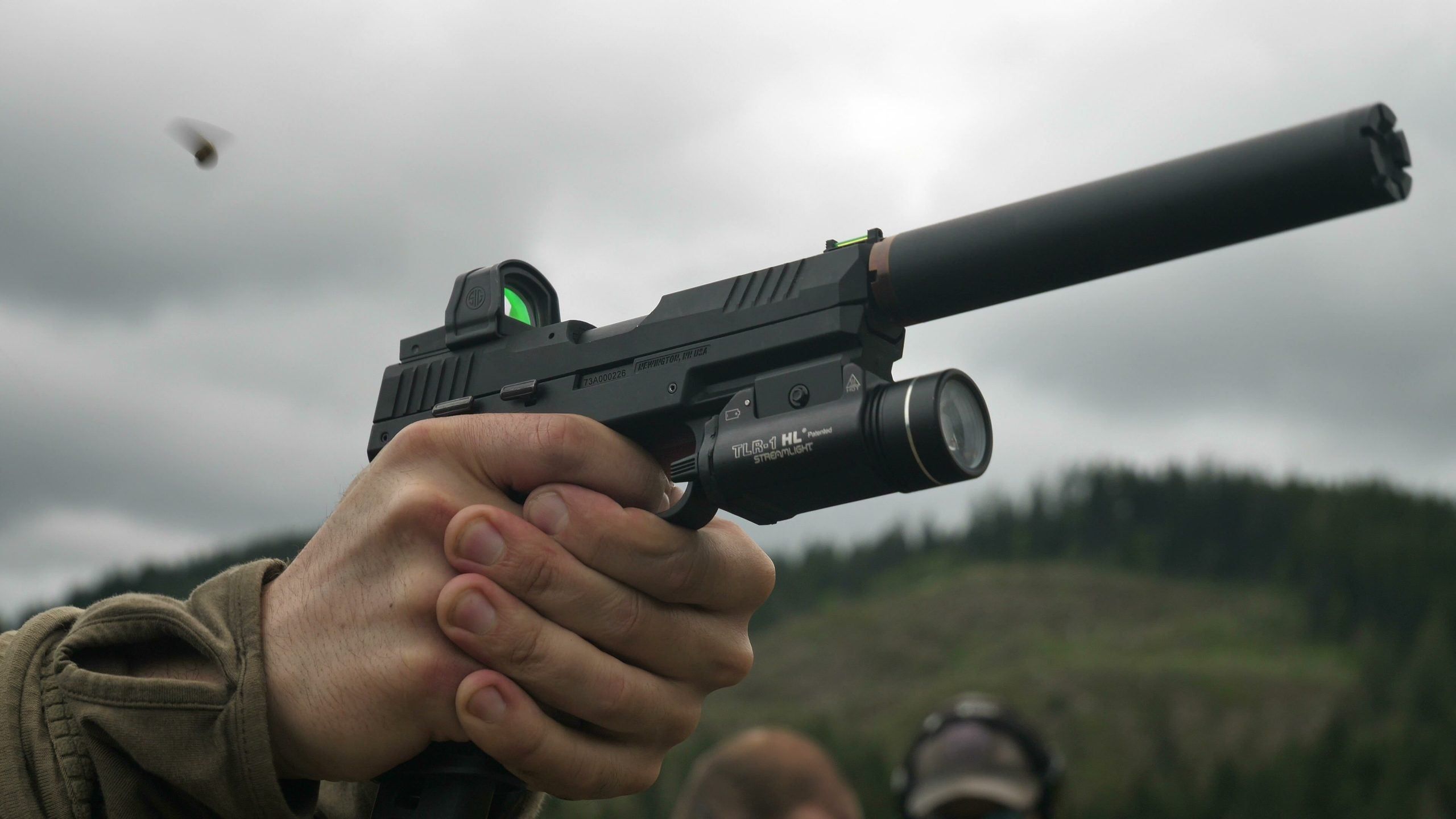 $300 Fletcher Taquito .22 Suppressor Cracked End Cap at 5,000 Rounds