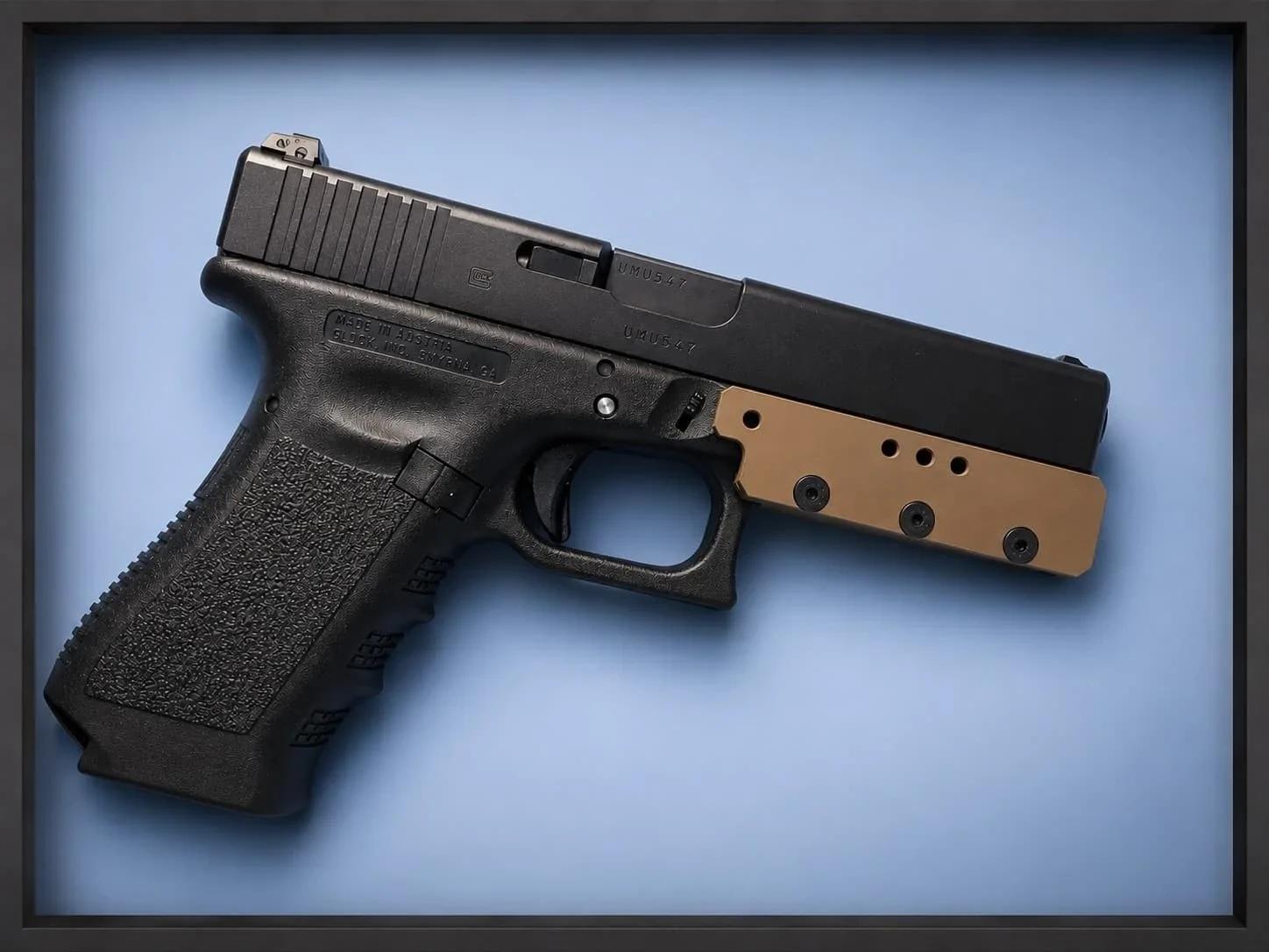 JRC Guns' New Glock Frame Weight Adds 6 Ounces Where It Actually Helps