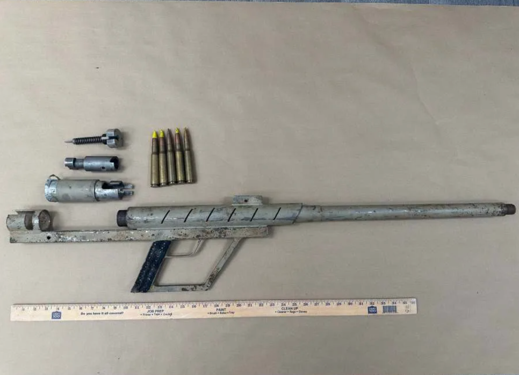 Menifee Garage .50 BMG Rifle Slipped Past Three California Bans