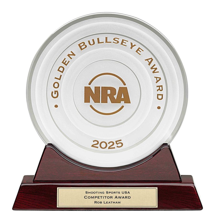 Springfield Armory's Rob Leatham Receives Inaugural NRA Golden Bullseye Competitor Award