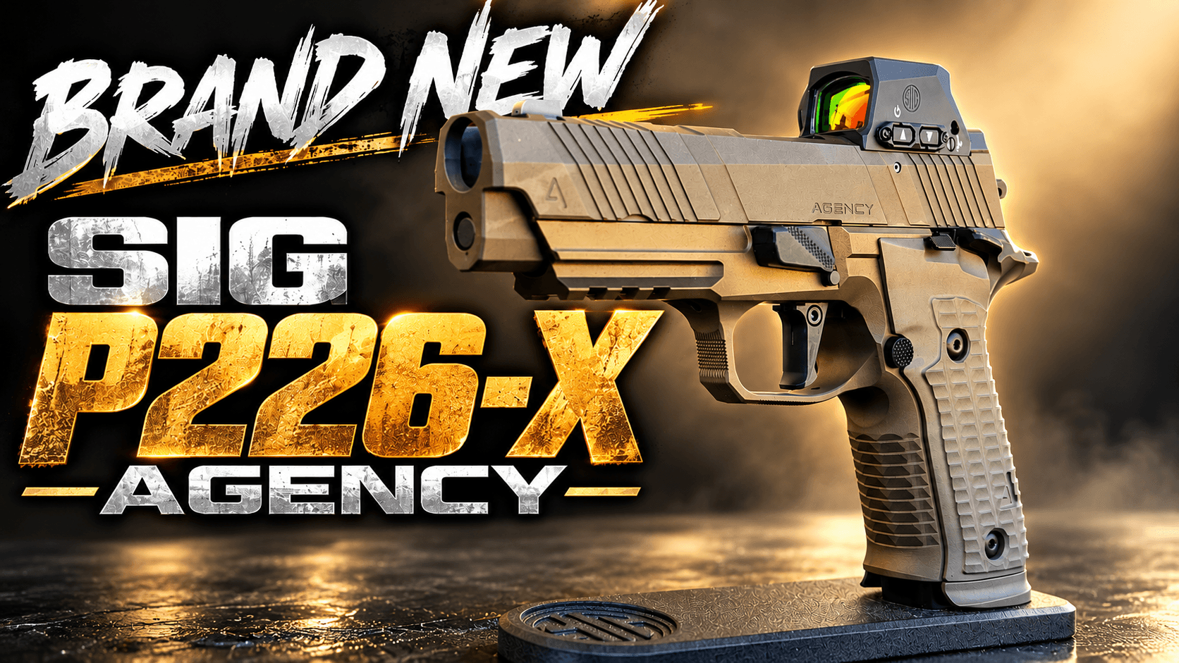 SIG Sauer P226-X Agency: Agency Arms P226 With Integrated Comp