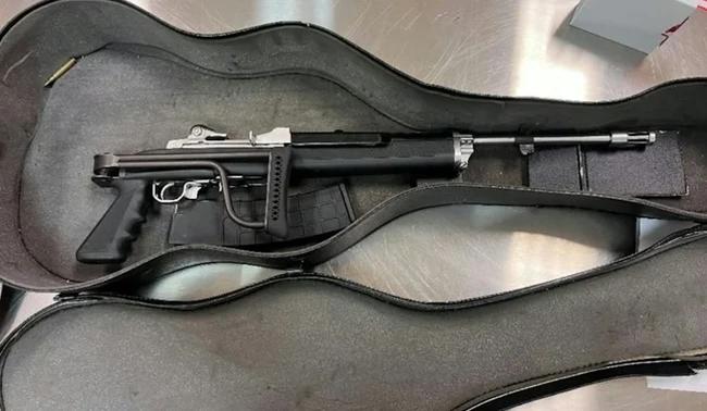 Richmond Police Seize Loaded Mini-14 Hidden in Guitar Case