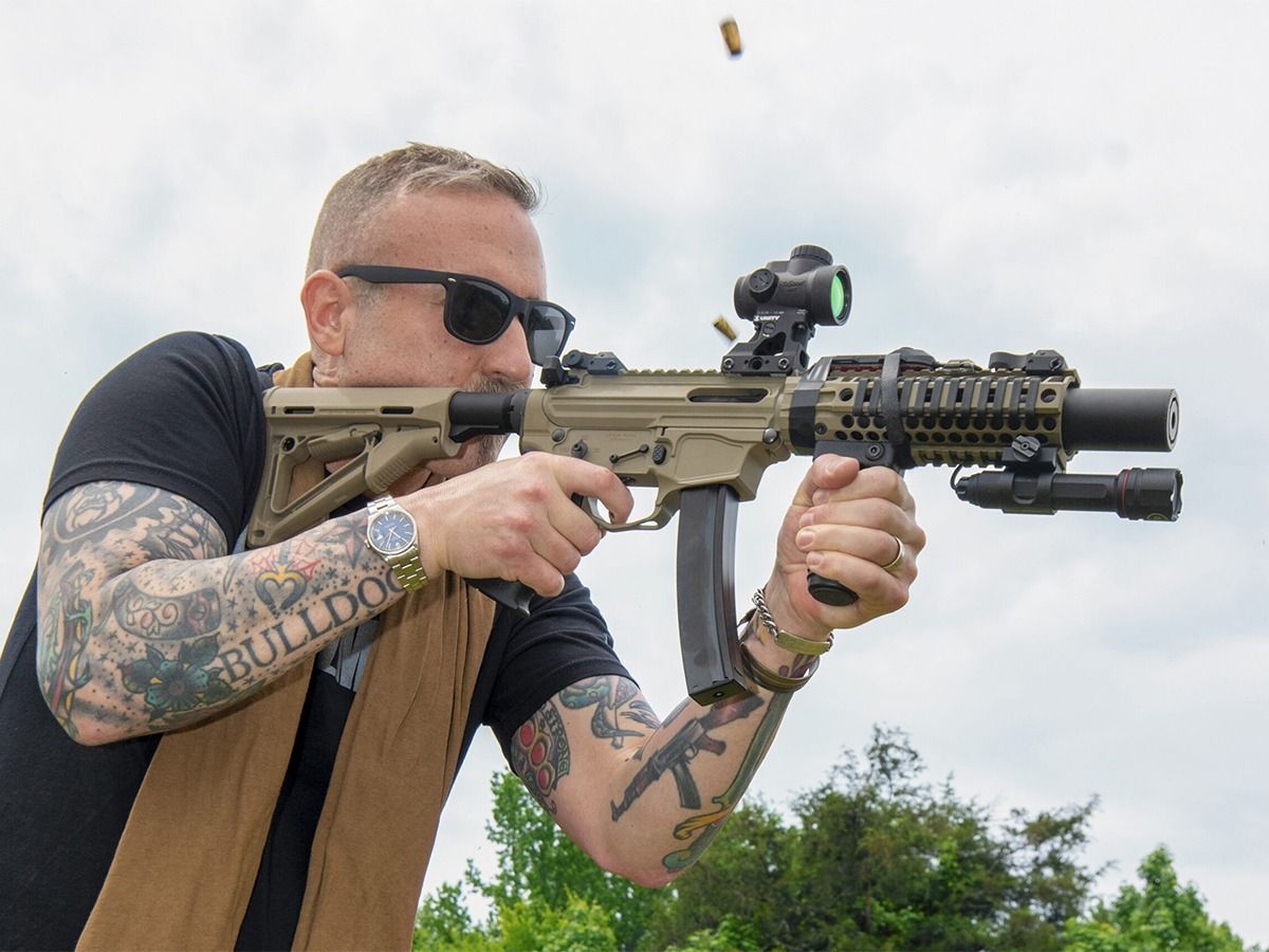 Spike's Mini-Recluse Puts a Suppressed 9mm PDW Under Two Stamps