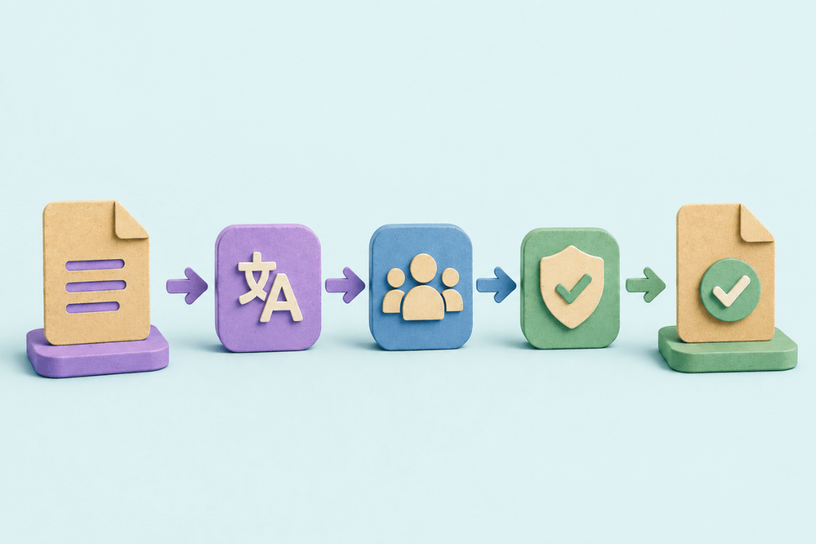 Scalable translation workflow