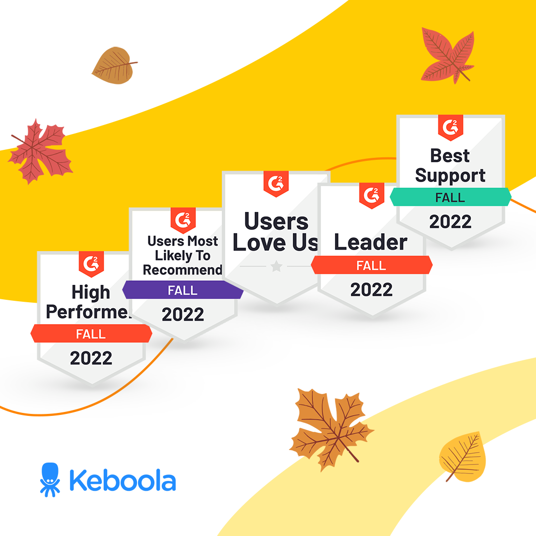 G2 Fall 2022 Reports: Keboola rated top in 7 categories — Blog | Keboola