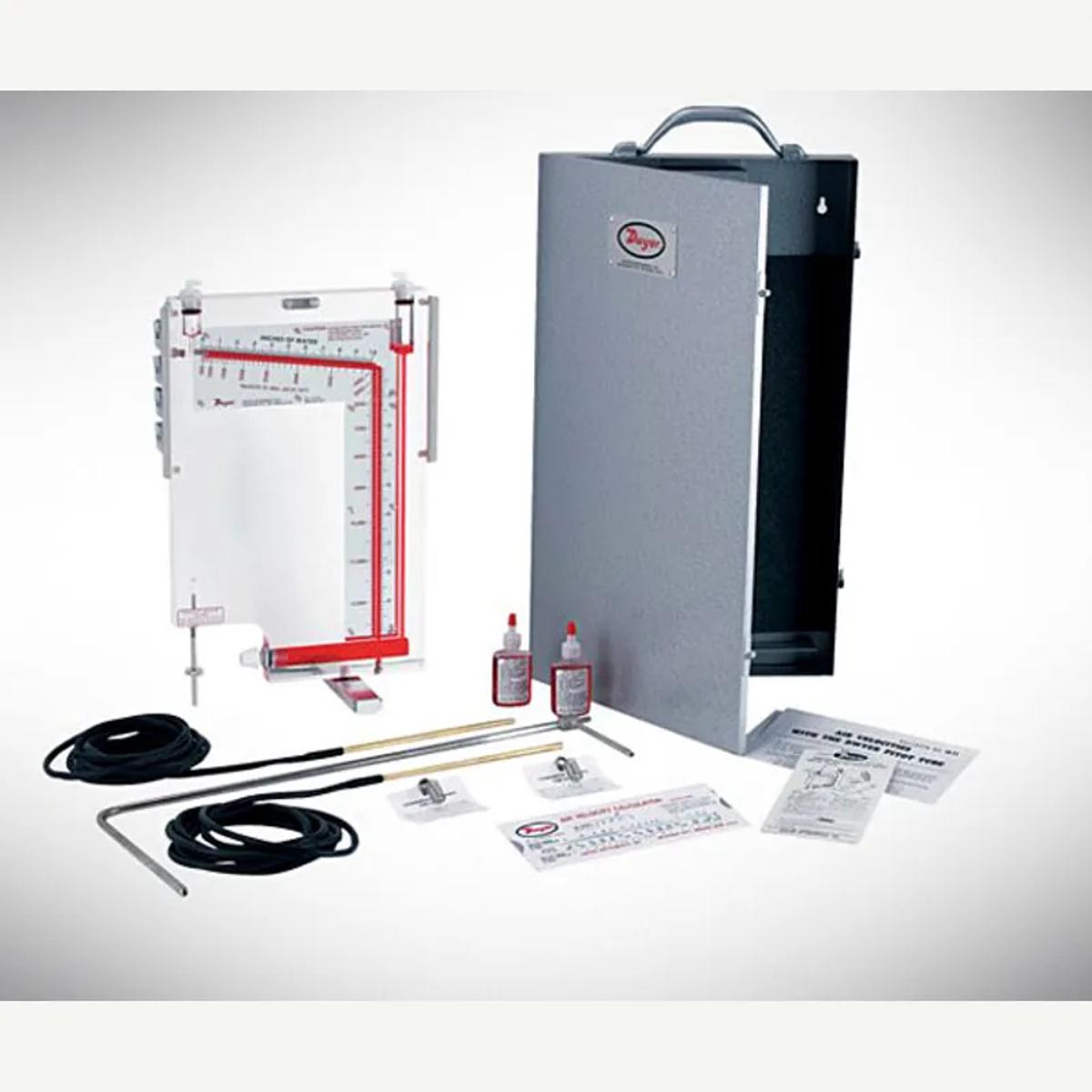 MAN-AV-400-10 Air Velocity Kit / 10" Manometer & 18" Pitot