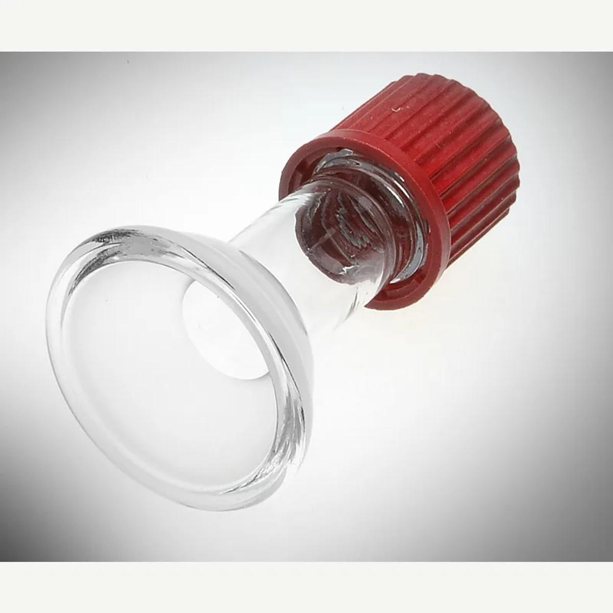 GPA-S28-(XX)GL Ground Pyrex Adapter / #28 Socket & Seal Ring With Cap